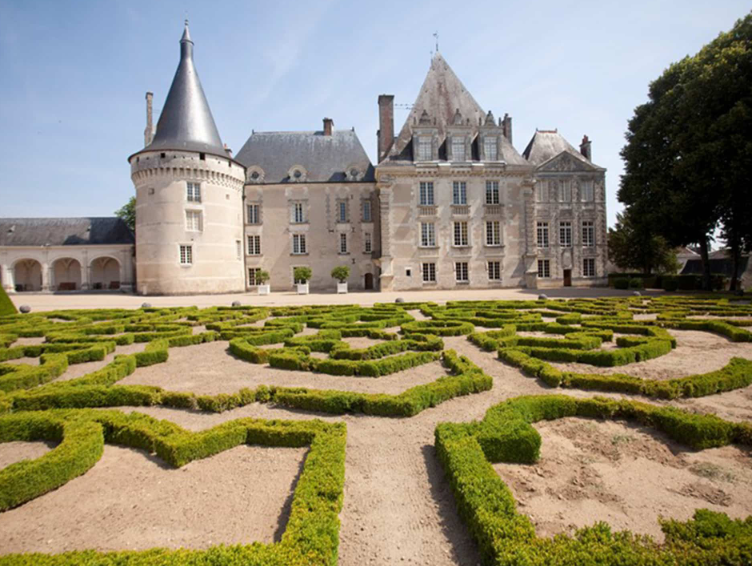 Castle Park and Gardens of Azay-le-Ferron, France